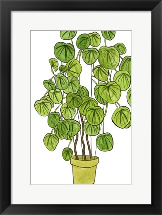 Framed Potted Jungle II Print