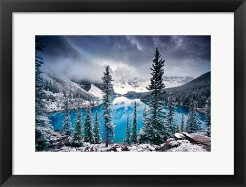 Framed Morning Blues Print