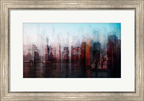 Framed Manhattan Print