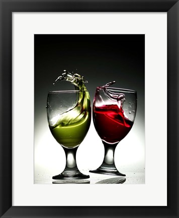 Framed Glass Dance Print