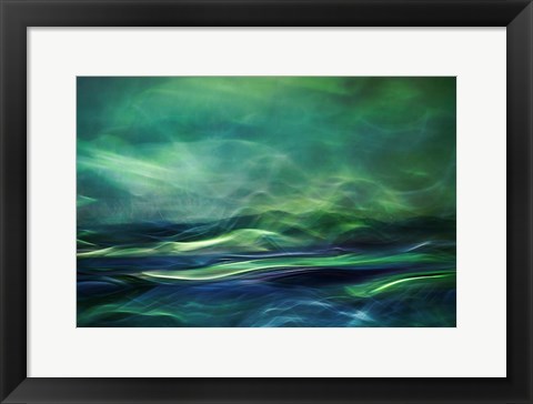 Framed Northern Lights Print