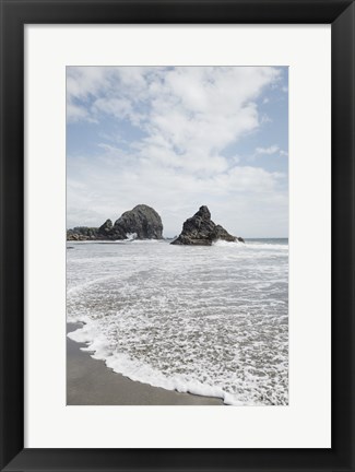 Framed Harris Beach Oregon Print