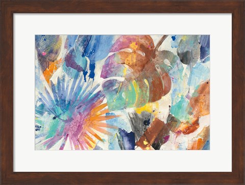 Framed Palm Abstract Print