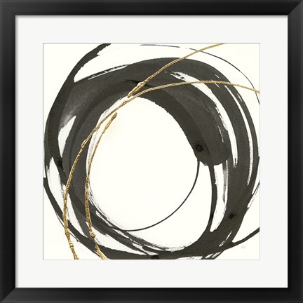 Framed Gilded Enso IV Print