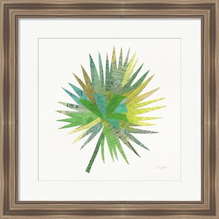 Framed Tropical Fun Palms IIII Print