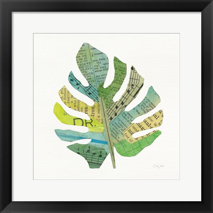 Framed Tropical Fun Palms II Print