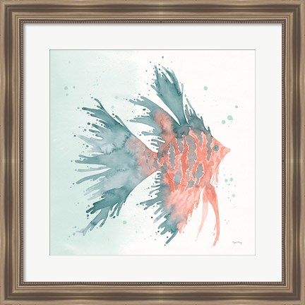 Framed Splash V Print