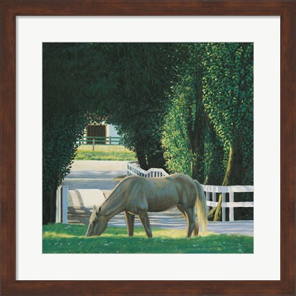 Framed Farm Life VI Print