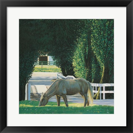 Framed Farm Life VI Print