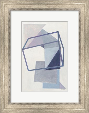 Framed Paper Trail III Print