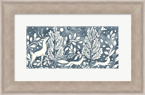 Framed Forest Life IX Print