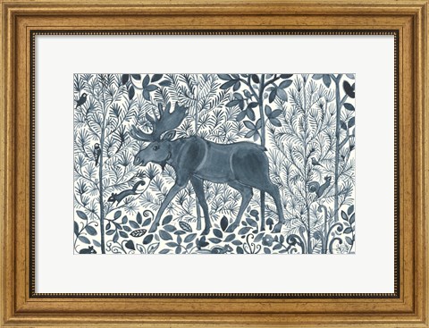 Framed Forest Life VI Print