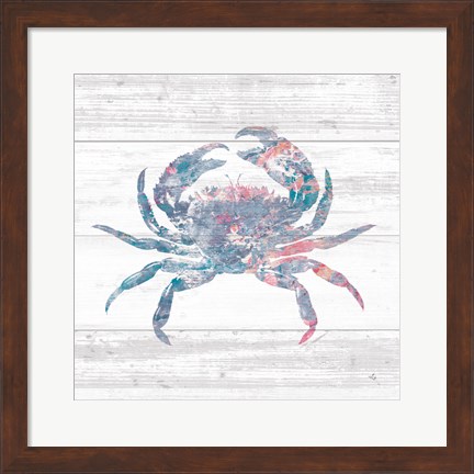 Framed Ocean Life I Print