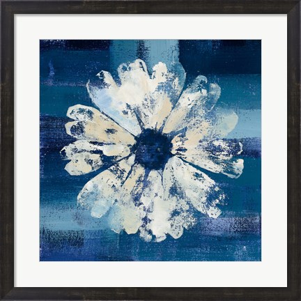 Framed Ocean Bloom II Print