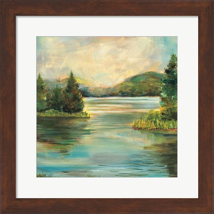 Framed Silver Lake Print