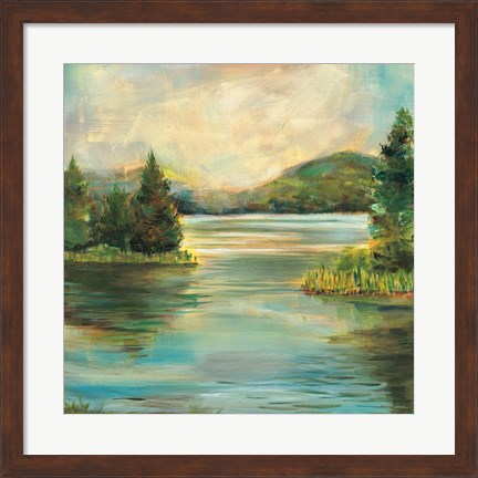 Framed Silver Lake Print