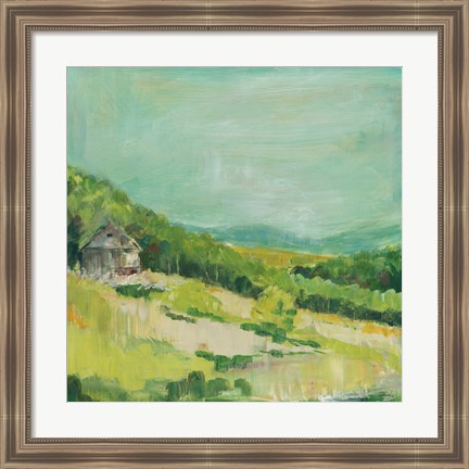 Framed Upper Fields Print