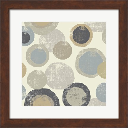 Framed Circles Archroma Print