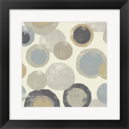 Framed Circles Archroma Print