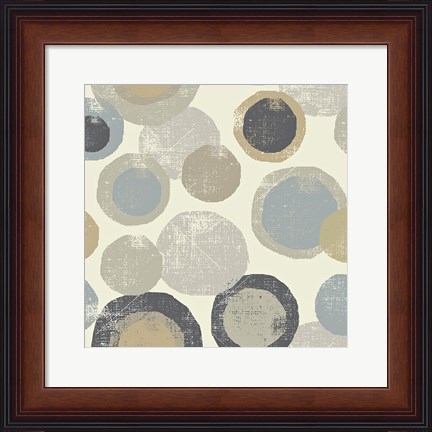 Framed Circles Archroma Print