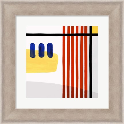 Framed Lines II Print