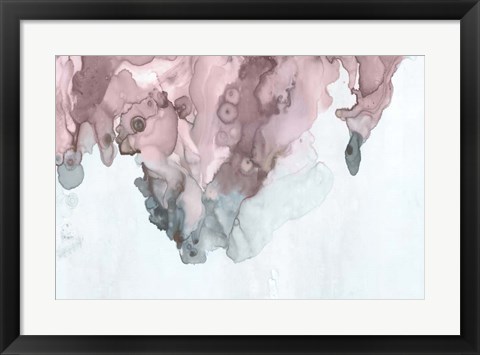 Framed Bubblegum Pink II Print