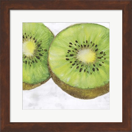 Framed Fruit I Print