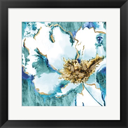 Framed Flower Burst Print