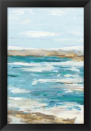 Framed Sea Side II Print