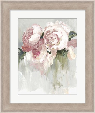 Framed Peonies Print