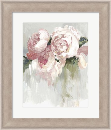 Framed Peonies Print