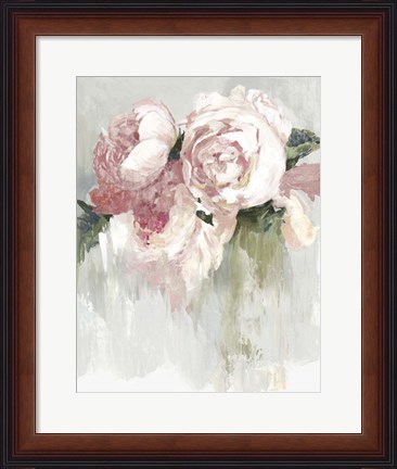 Framed Peonies Print