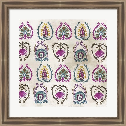 Framed Pattern I Print