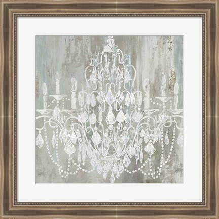 Framed Chandelier Print