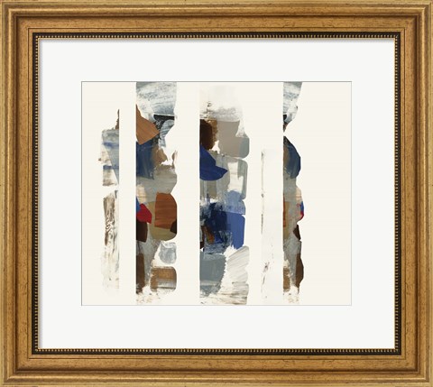 Framed Cubic Abstract II Print