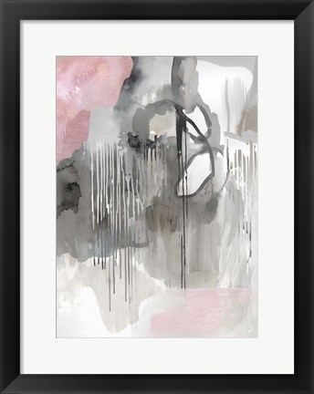 Framed Muted Abstract Print