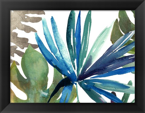 Framed Tropic Sway I Print