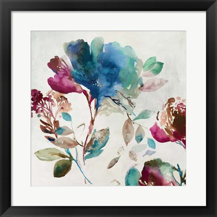 Framed Blossoming I Print