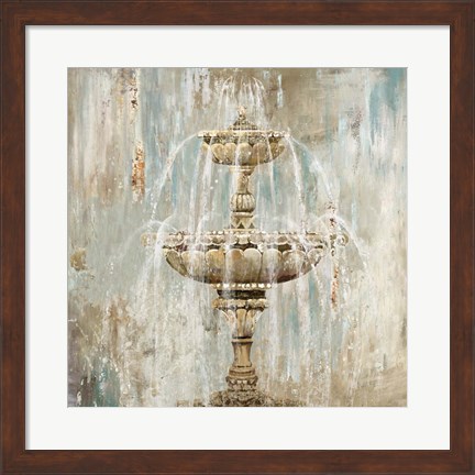 Framed Fountain Print