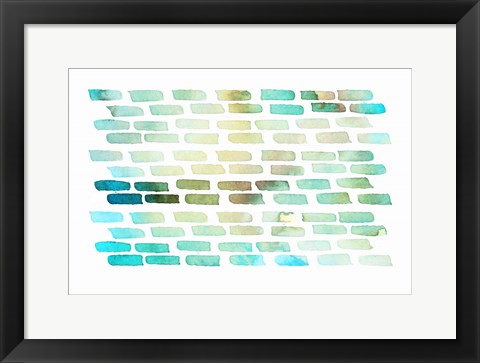 Framed Bricks Print