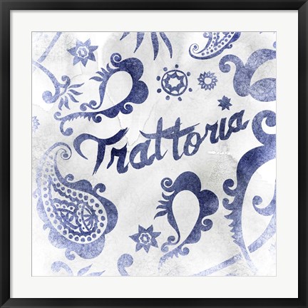 Framed Trattoria Print