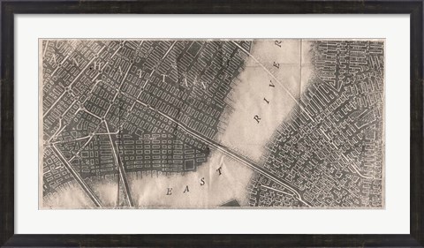 Framed Manhattan Print