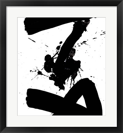 Framed Ink Blot IV Print