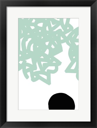 Framed Gesture II Print