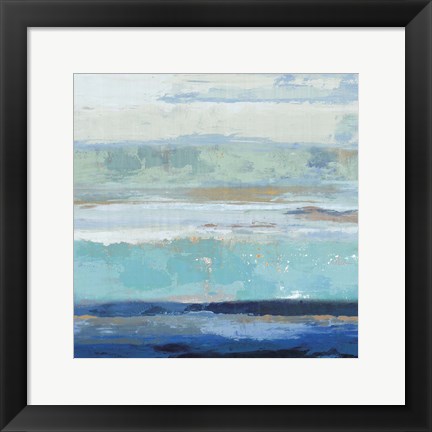 Framed Sea Shore II Print