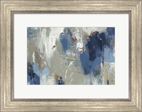 Framed Fluttered Print