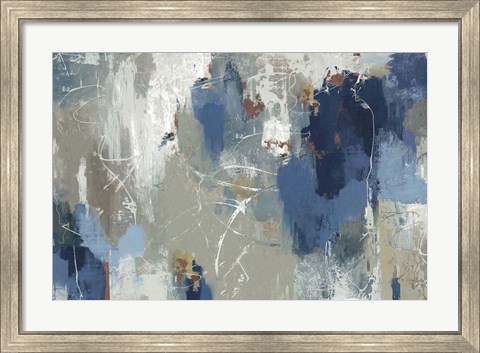 Framed Fluttered Print