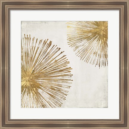 Framed Gold Star I Print