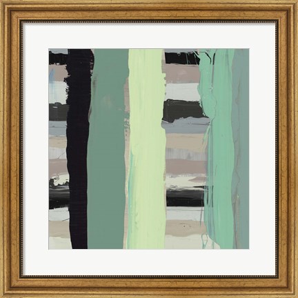 Framed Alt Stripes III Print