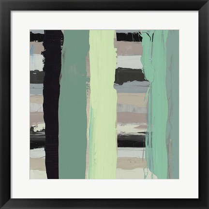 Framed Alt Stripes III Print